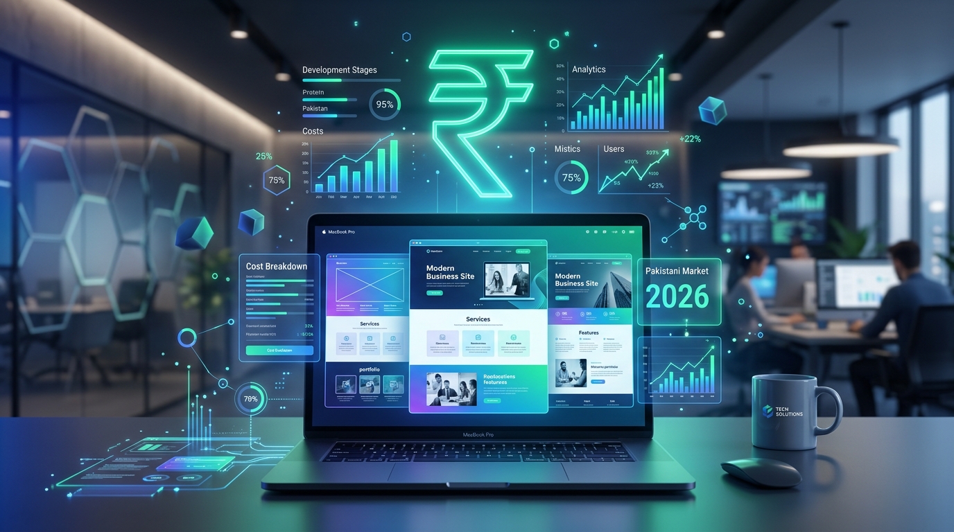Website development cost in Pakistan in 2026